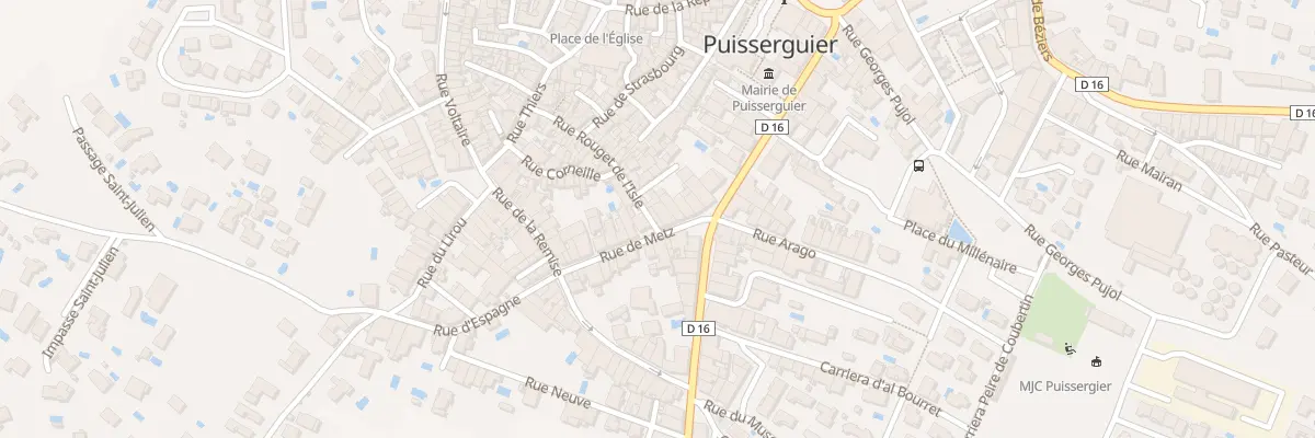 Plan du 10 Rue de Metz à Puisserguier