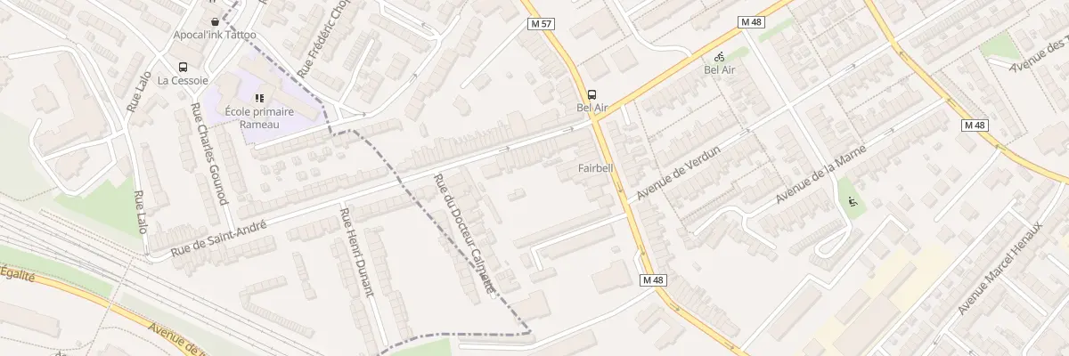 Plan du 149 Rue de Lambersart à Saint-André-lez-Lille