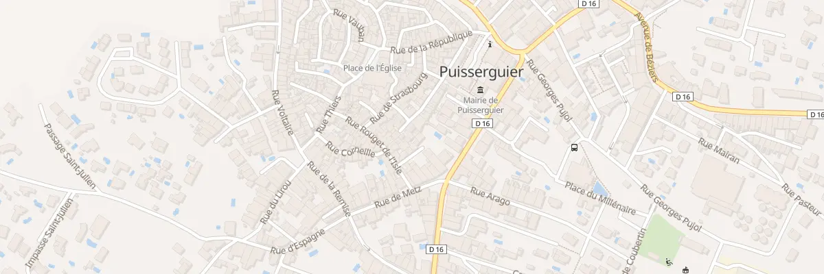 Plan du 27 Rue Cambon à Puisserguier