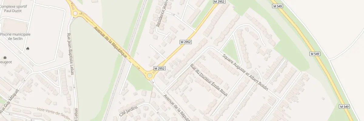 Plan du 13 Av du Vieux Moulin à Seclin