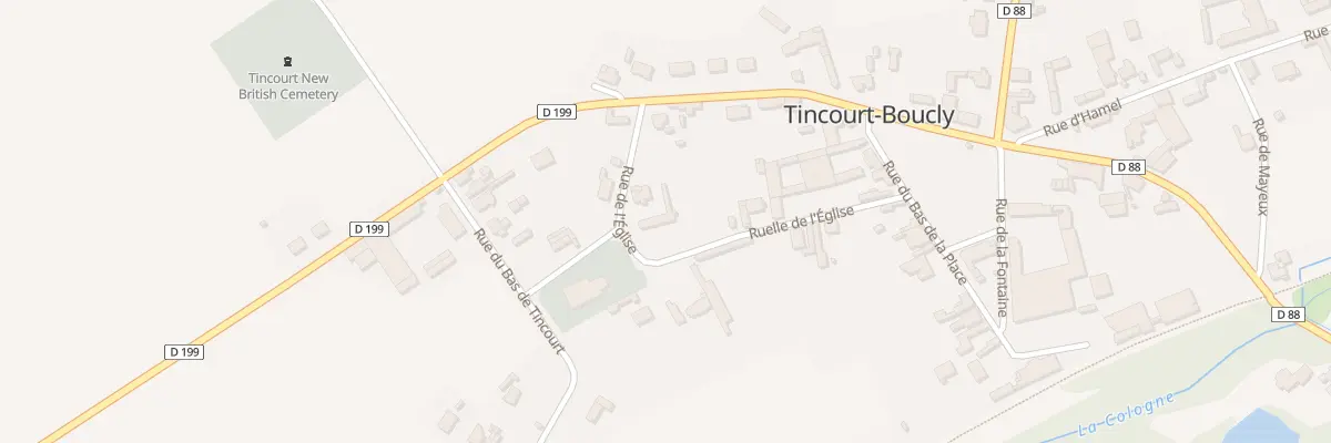 Plan du 3 Rue de l’Eglise à Tincourt-Boucly