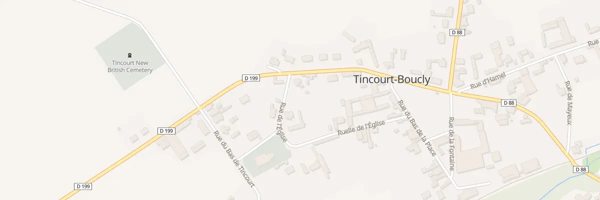 Plan du 1 Rue de l’Eglise à Tincourt-Boucly