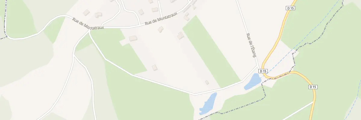 Plan du 5253 Hameau de Fosse à Marcillat