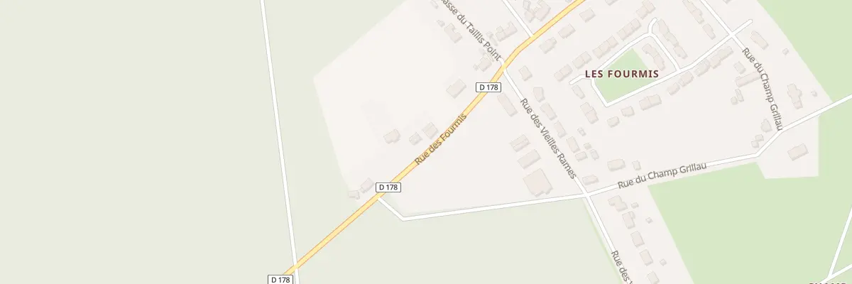 Plan du 73 Rue des Fourmis à Cuffy