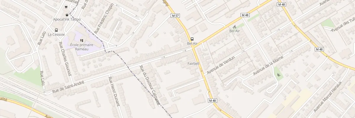 Plan du 141 Rue de Lambersart à Saint-André-lez-Lille