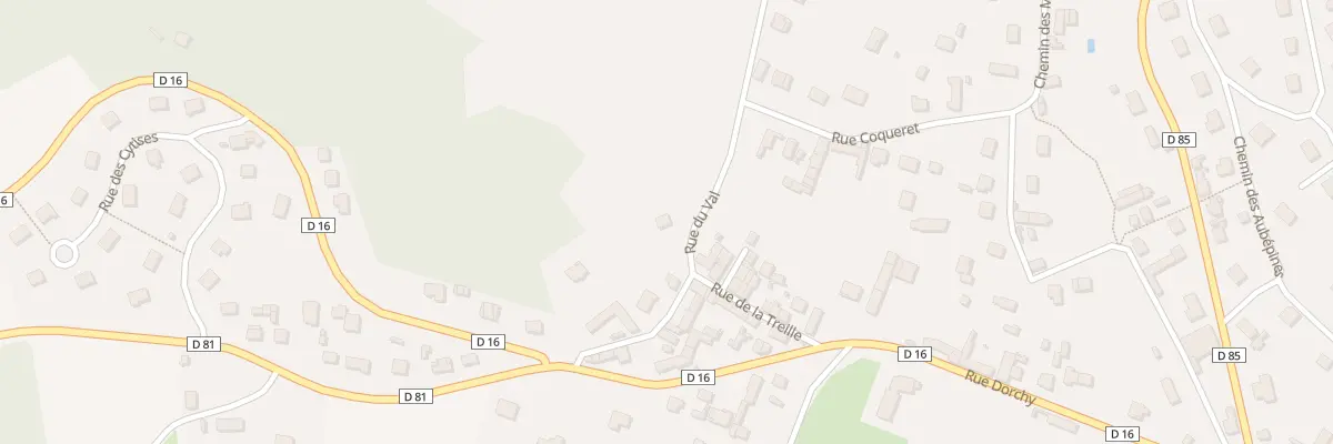 Plan du 5 Rue du Val à Attichy