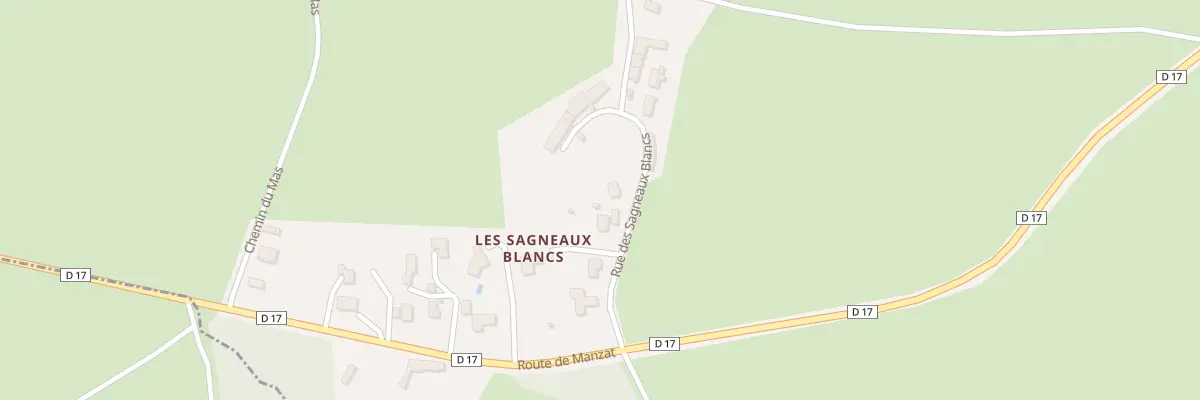 Plan du 9014 Les Sagneaux Blancs à Teilhède