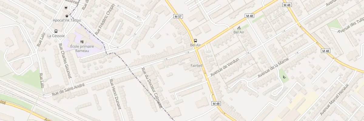 Plan du 139 Rue de Lambersart à Saint-André-lez-Lille
