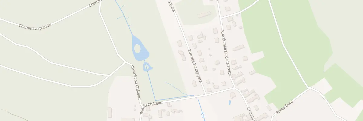 Plan du 55 Rue des Fourgoyers à Salency