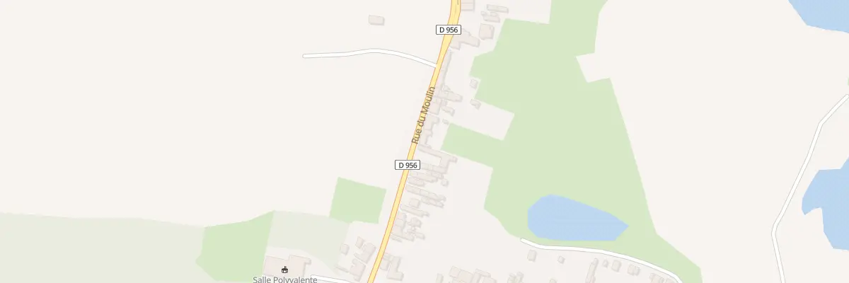 Plan du 51 Rue du Moulin à Lécluse