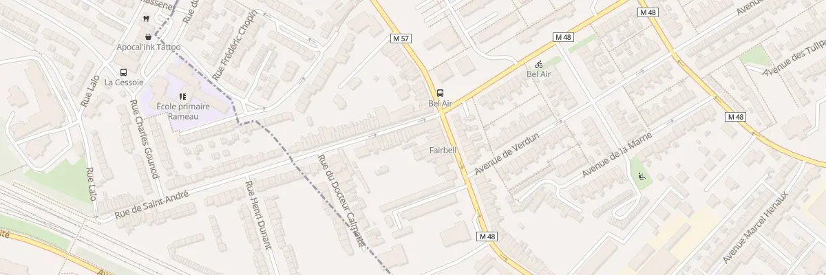 Plan du 137 Rue de Lambersart à Saint-André-lez-Lille