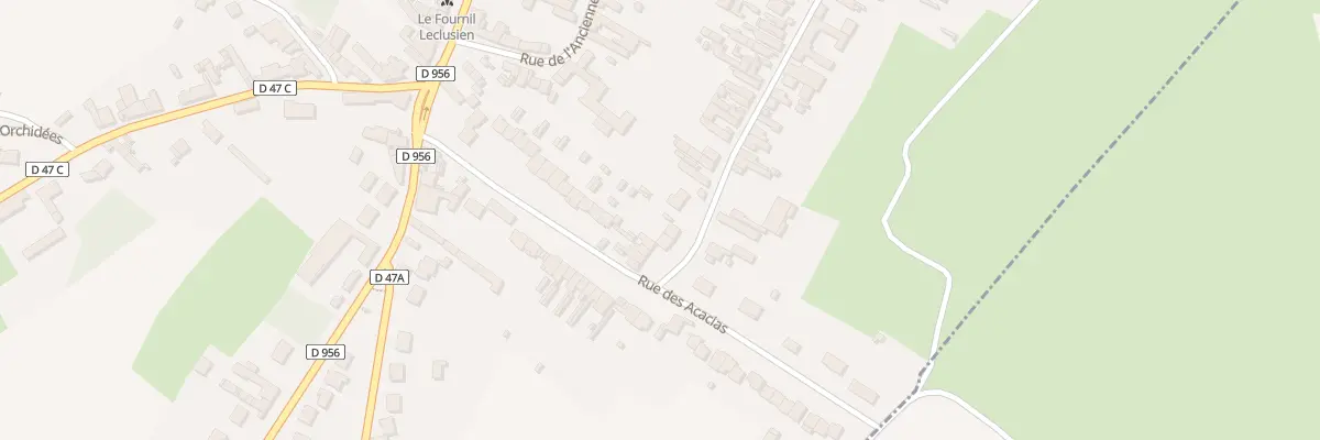 Plan du 70 Rue de la Fontaine à Lécluse