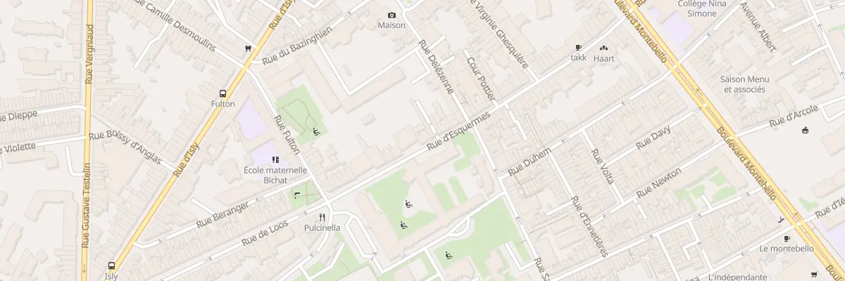 Plan du 116 Rue d’Esquermes à Lille