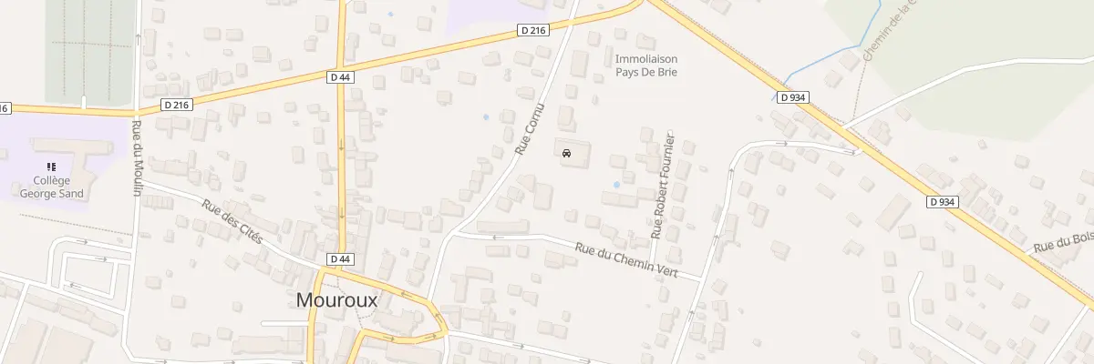 Plan du 168D Rue Cornu à Mouroux