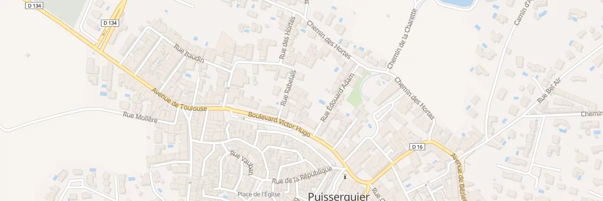 Plan du 4B Rue Rabelais à Puisserguier
