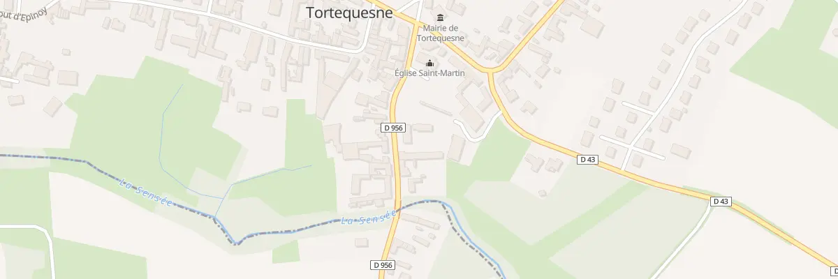 Plan du 3 Rue de Lecluse à Tortequesne