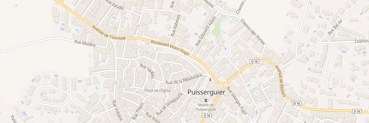 Plan du 15 Rue de Belfort à Puisserguier