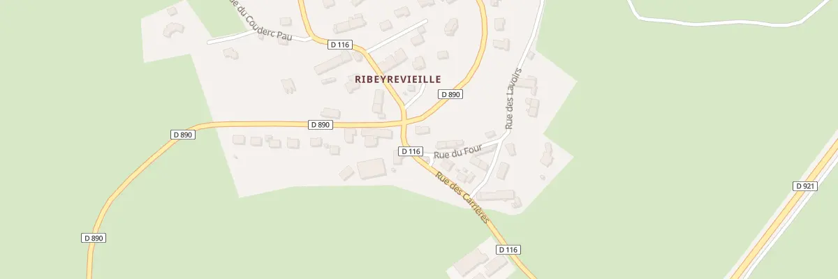 Plan du 5010 Ribeyrevieille à Villedieu