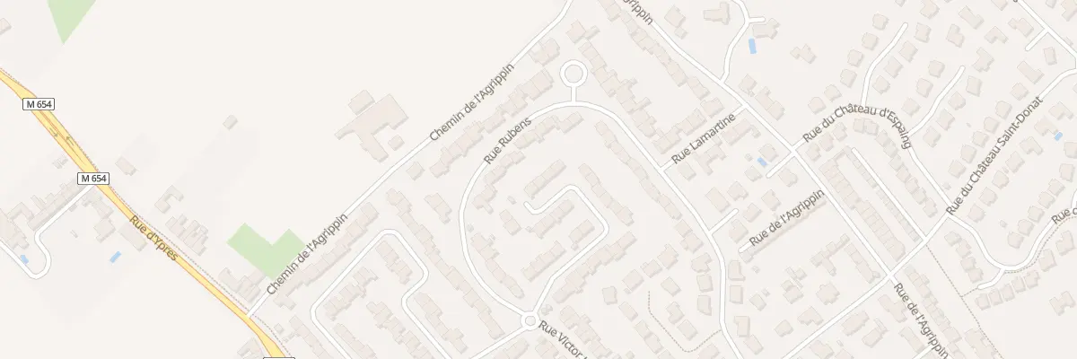 Plan du 34 Rue La Bruyère à Wambrechies