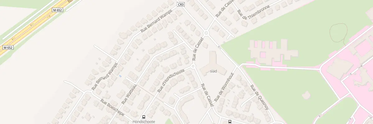 Plan du 37 Rue de Cassel à Marquette-lez-Lille