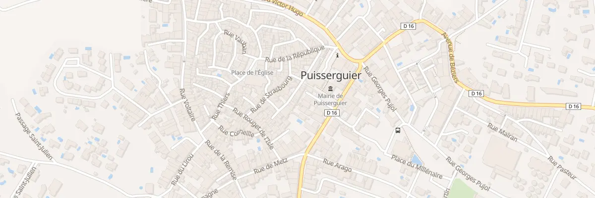 Plan du 13B Rue Cambon à Puisserguier