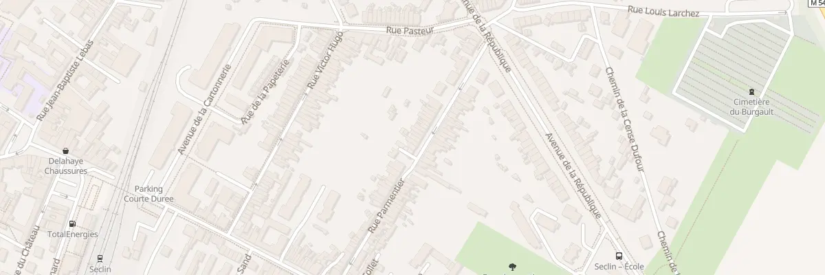 Plan du 47 Rue Parmentier à Seclin