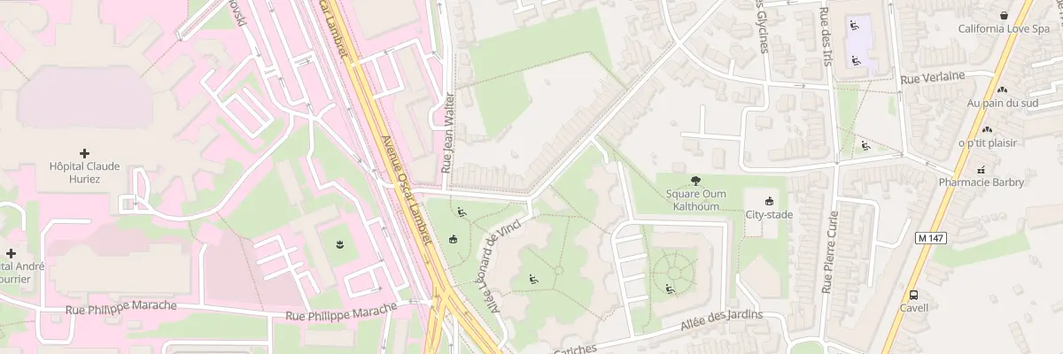 Plan du 56 Rue Sylvère Verhulst à Lille