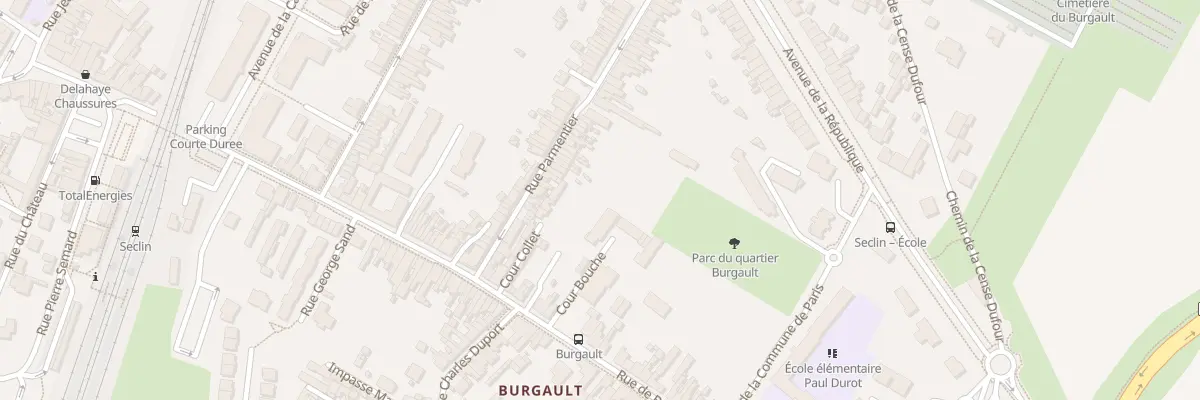 Plan du 18 Rue Parmentier à Seclin