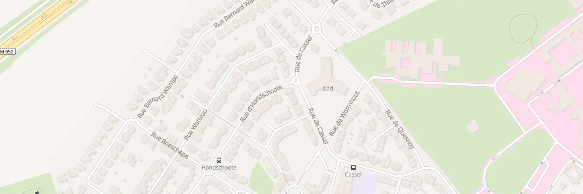 Plan du 33 Rue de Cassel à Marquette-lez-Lille