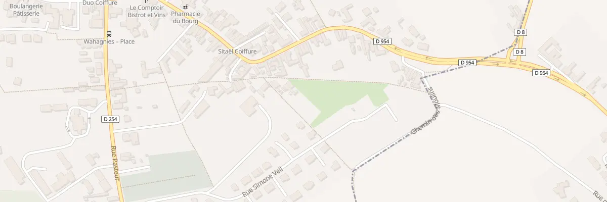 Plan du 50 Rue Anatole France à Wahagnies