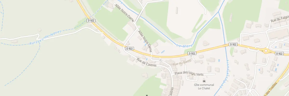 Plan du 5945F Rue du Docteur R. Pauzier à Saint-Gervais-sur-Mare
