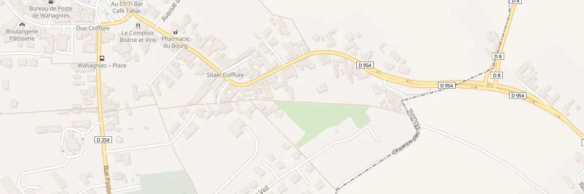 Plan du 48 Rue Anatole France à Wahagnies