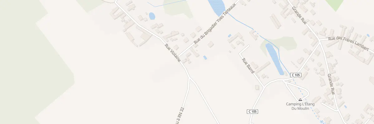 Plan du 227 Rue Violaine à Salency