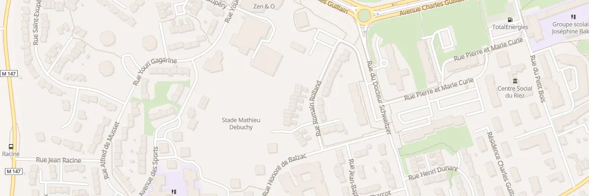 Plan du 23 Rue Romain Rolland à Wattignies