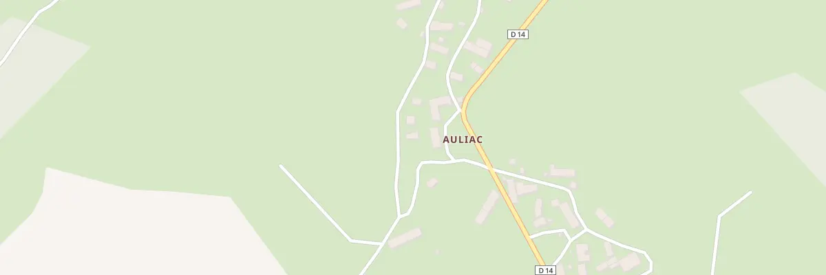 Plan du 20 Auliac à Talizat