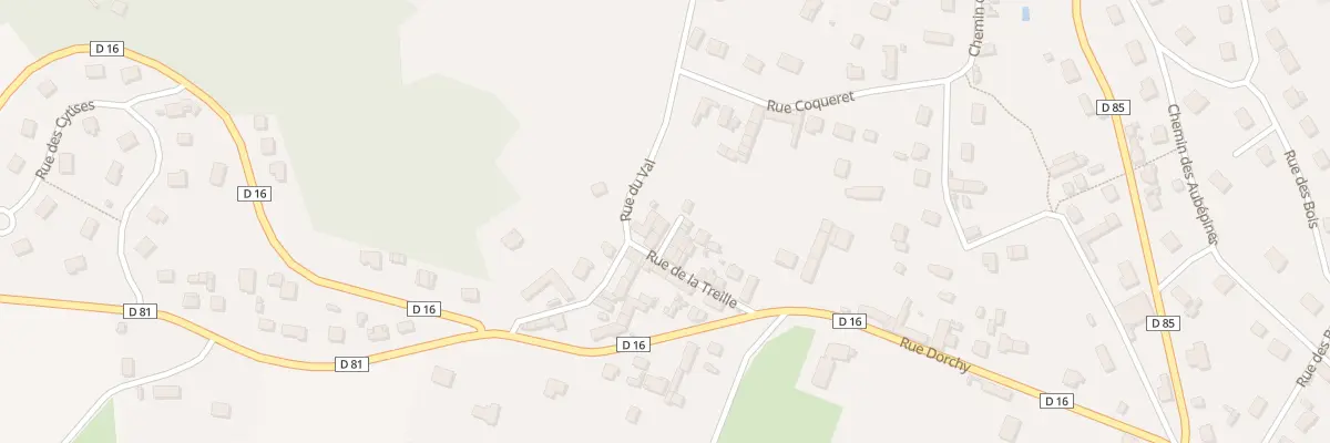 Plan du 20 Rue de la Treille à Attichy