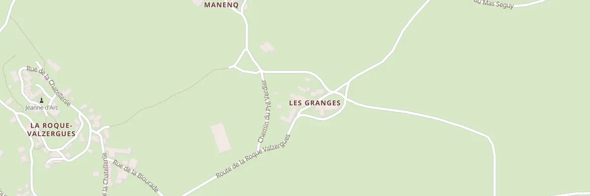 Plan du 5184 Les Granges à Saint-Saturnin-de-Lenne