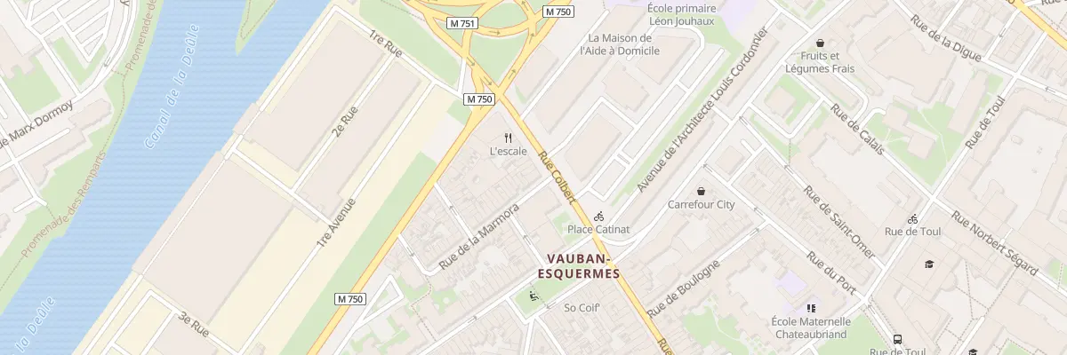 Plan du 212B Rue Colbert à Lille