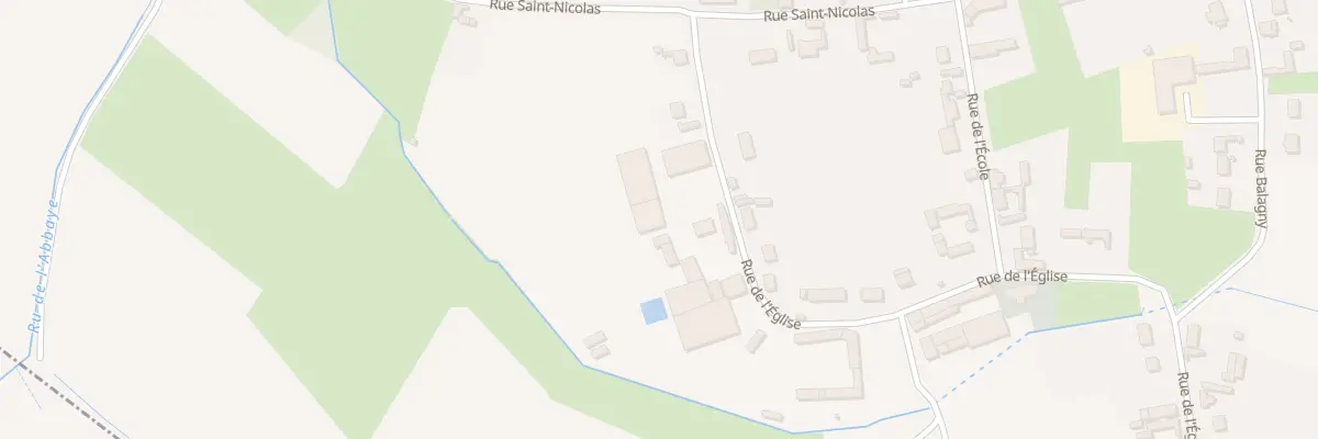 Plan du 524 Rue de l’Eglise à Flavy-le-Meldeux