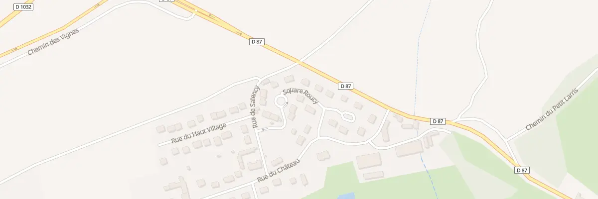 Plan du 318 Sq de Roucy à Morlincourt