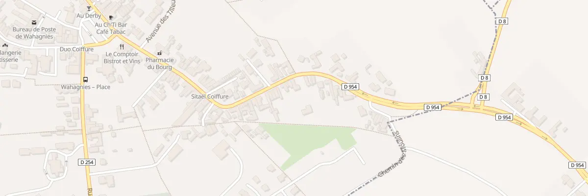 Plan du 22 Rue Anatole France à Wahagnies