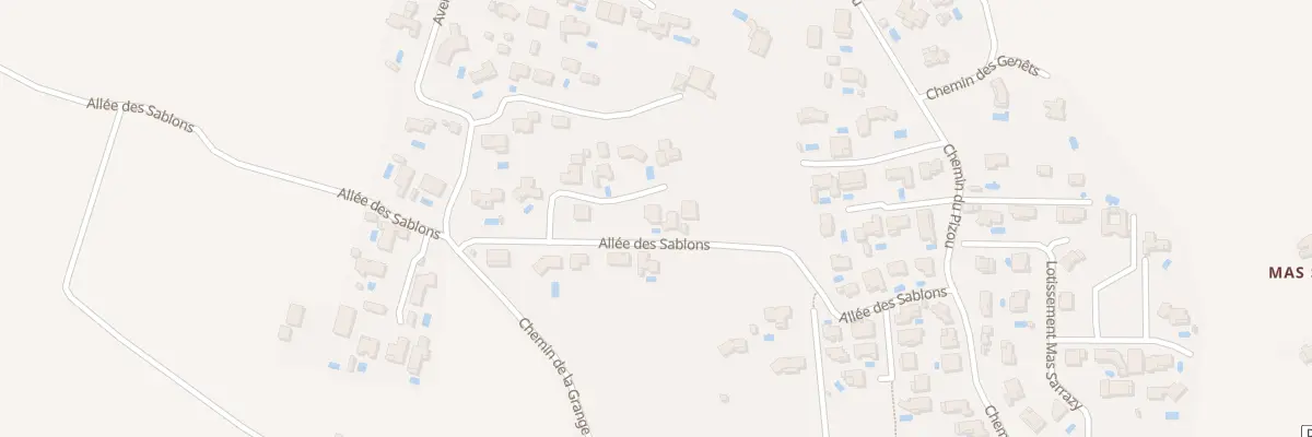 Plan du 260 All des Sablons à Cessenon-sur-Orb