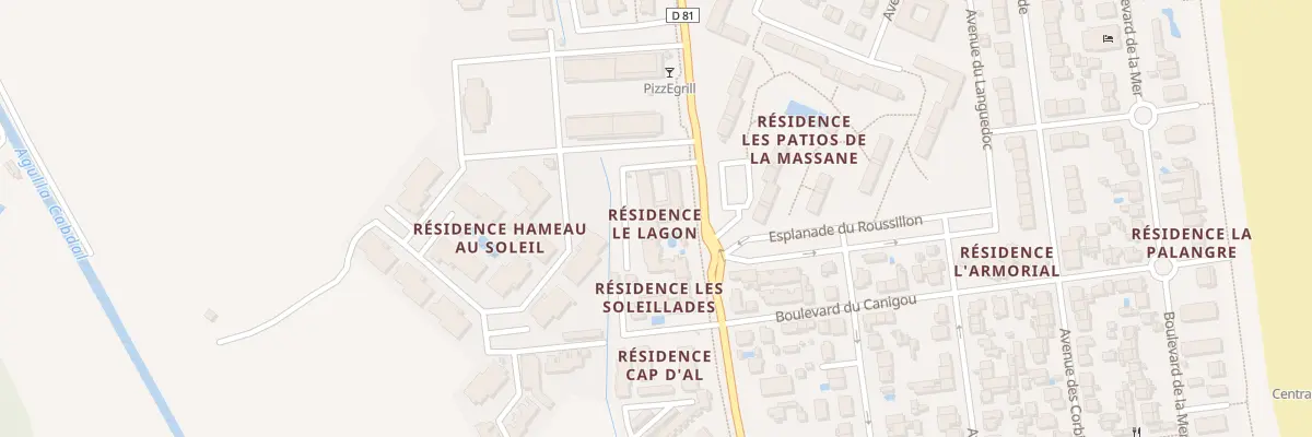 Plan du 9001 Res Le Lagon à Argelès-sur-Mer