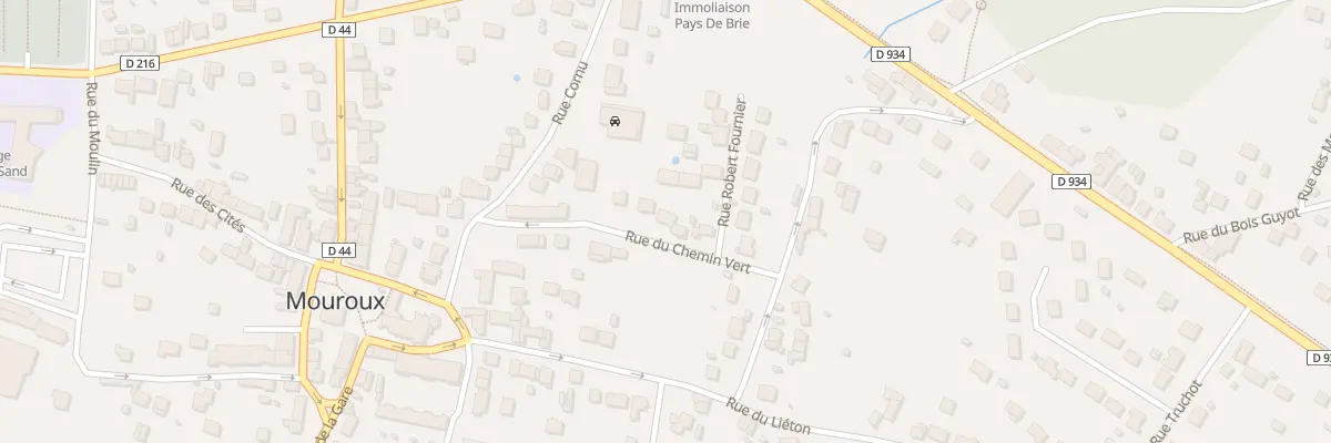 Plan du 125 Rue du Chemin Vert à Mouroux