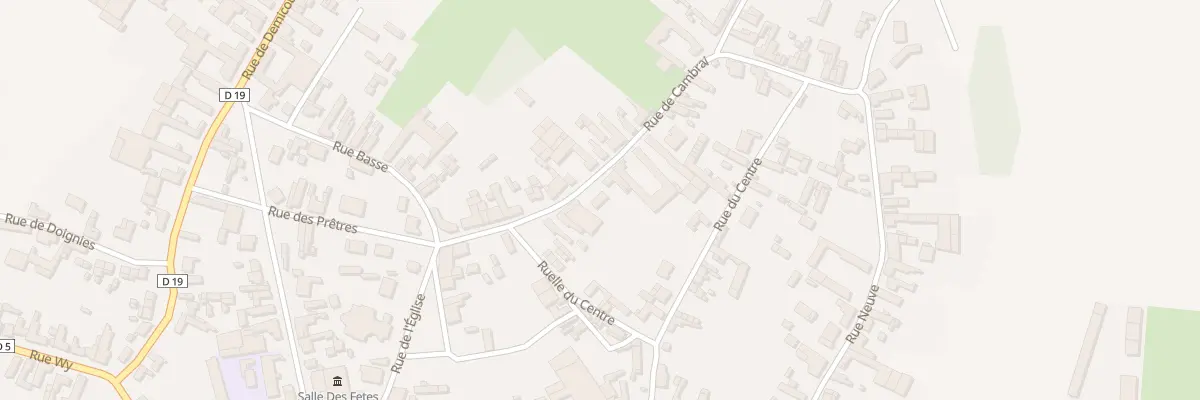 Plan du 6B Rue de Cambrai à Hermies