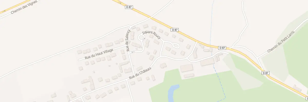 Plan du 394 Sq de Roucy à Morlincourt