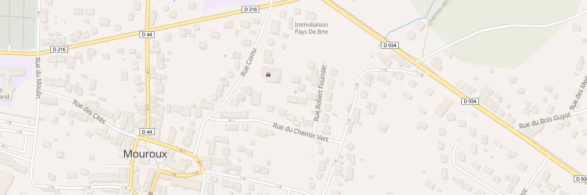 Plan du 89 Rue Robert Fournier à Mouroux