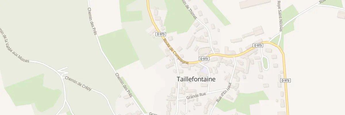 Plan du 6 Che du Jeu d’Arc à Taillefontaine
