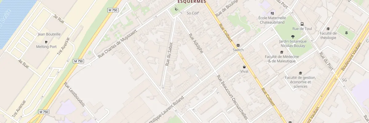 Plan du 31B Rue du Sabot à Lille