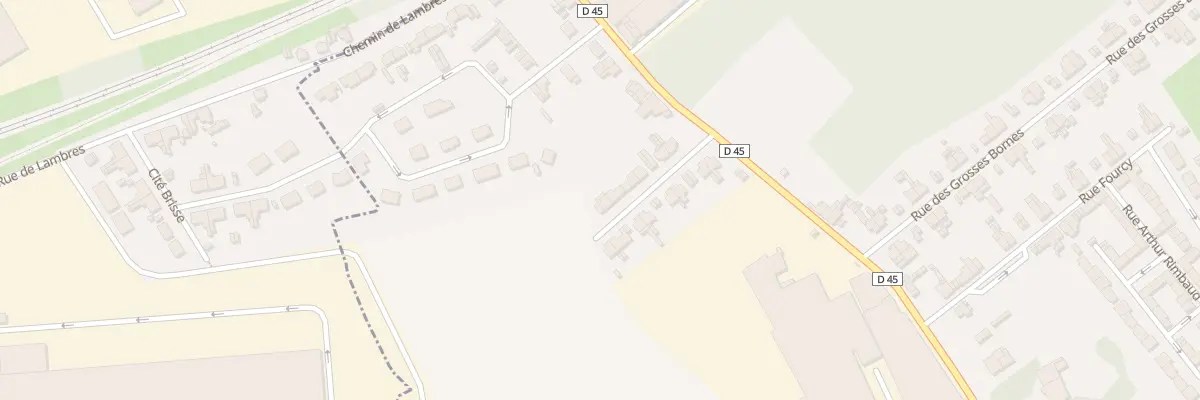 Plan du 12 Rue du Raccordement à Corbehem